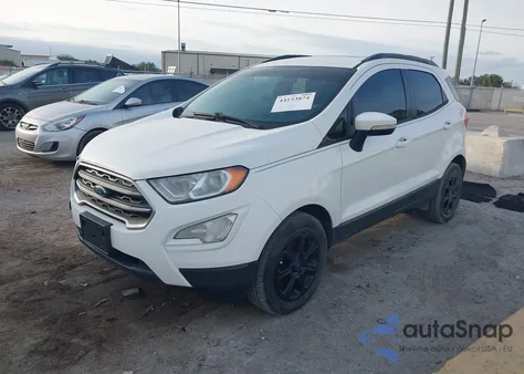 2018 Ford Ecosport Se z USA, uszkodzony, nr VIN MAJ3P1TE9JC225545